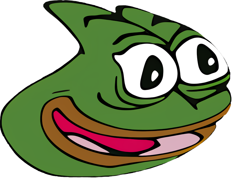 I made the pepega emote